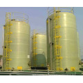 Industrial fiberglass frp grp HNO3 storage tank